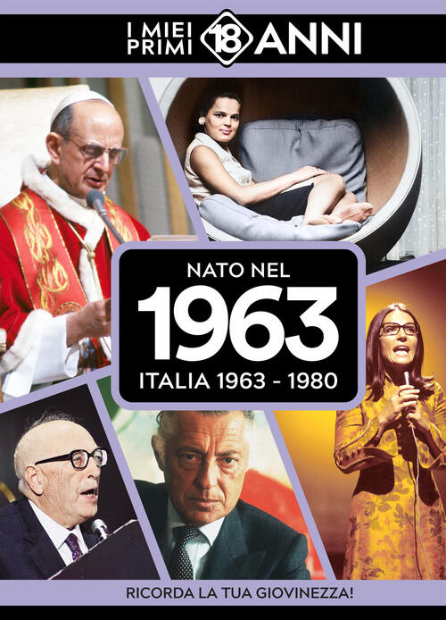 Nato Nel 1963. Italia 1963-1980. I Miei Primi 18 Anni Tdm Publishing 2025