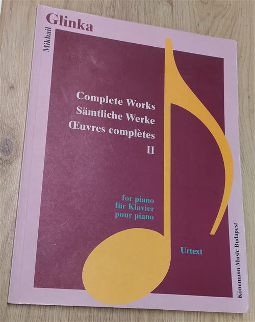 Glinka: Piano Ii. Complete Works