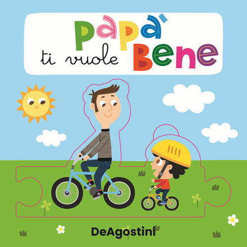 Papa Ti Voglio Bene. Libro Puzzle De Agostini 2024