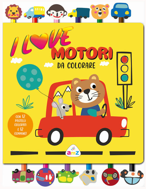 I Love Motori Da Colorare Amz 2024
