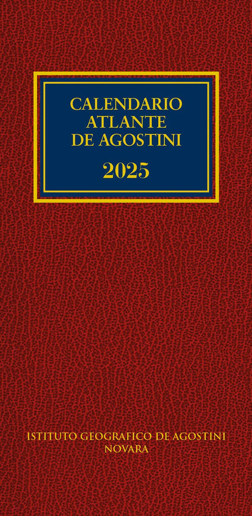 Calendario Atlante De Agostini 2025 De Agostini 2024