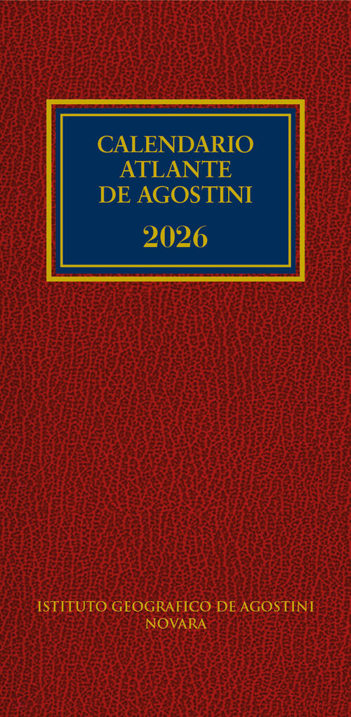 Calendario Atlante De Agostini 2026 De Agostini 2025