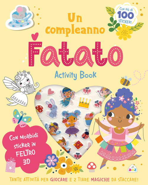 Compleanno Fatato. Sticker Tenerini In Feltro Amz 2026
