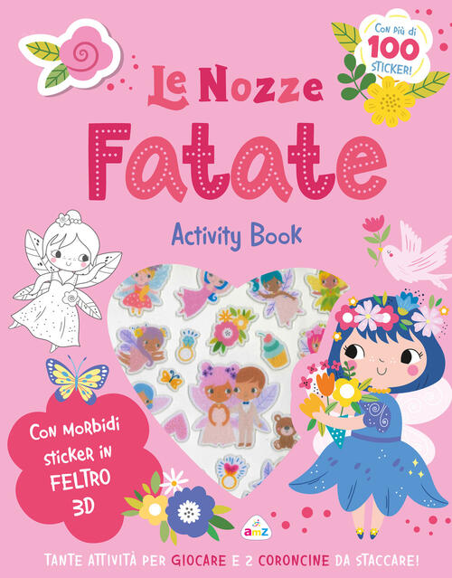 Le Nozze Fatate. Sticker Tenerini In Feltro Amz 2026