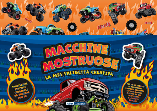 Macchine Mostruose. La Mia Valigetta Creativa. Con Pennarelli, Matite, Penne G