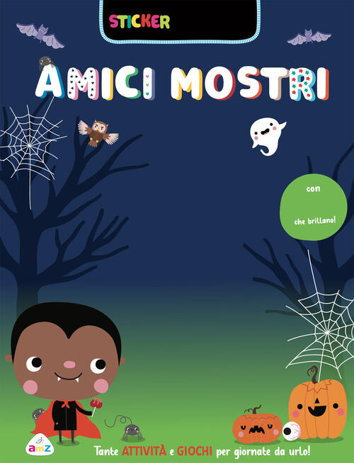 Amici Mostri! Sticker Luccicosi Amz 2026