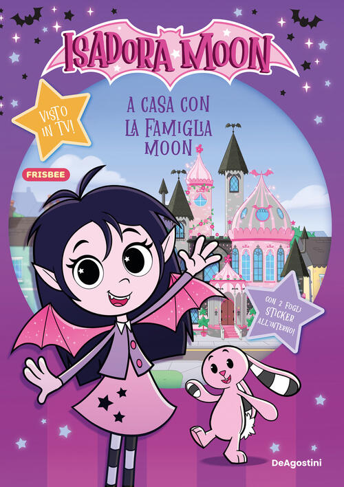 A Casa Con La Famiglia Moon! Isadora Moon. Activity Book De Agostini 2026