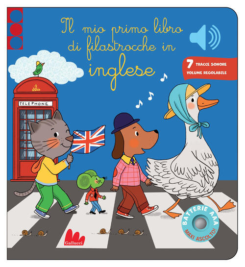 Il Mio Primo Libro Di Filastrocche In Inglese. Classici Sonori Emilie Collet G