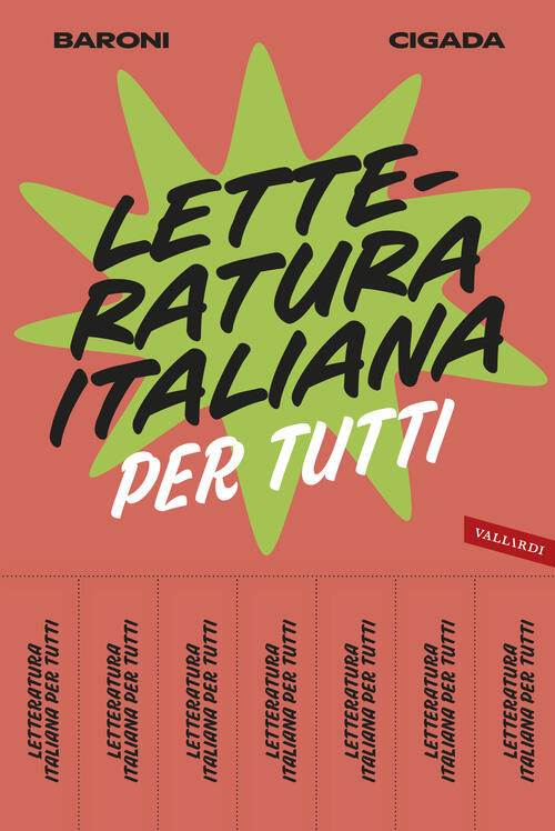 Letteratura Italiana Per Tutti Piero Cigada Vallardi A. 2026