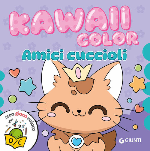 Amici Cuccioli. Kawaii Color Giunti Editore 2026