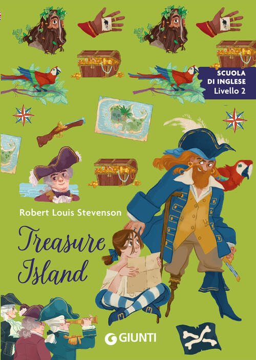 Treasure Island. Ediz. Bilingue. Con Qr Code Con Audiolibro Robert Louis Steve