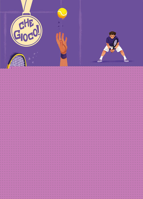 Amici Di Rovescio. Una Storia Di Tennis Matteo Grimaldi Giunti Editore 2026