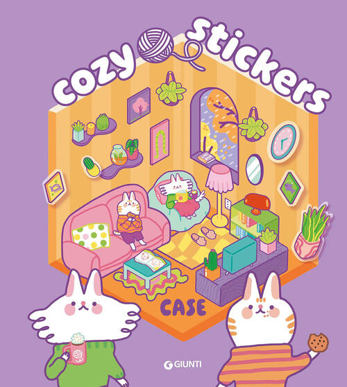 Case. Cozy Stickers Giunti Editore 2026