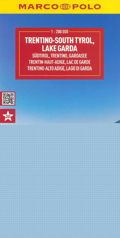 Trentino Alto Adige, Lago Di Garda 1:200.000 Marco Polo 2026
