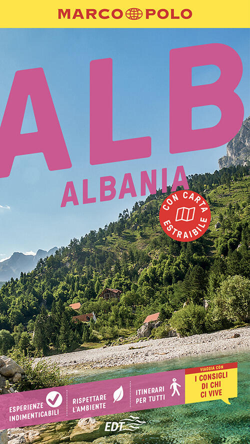 Albania. Con Carta Estraibile Jörg Dauscher Marco Polo 2026