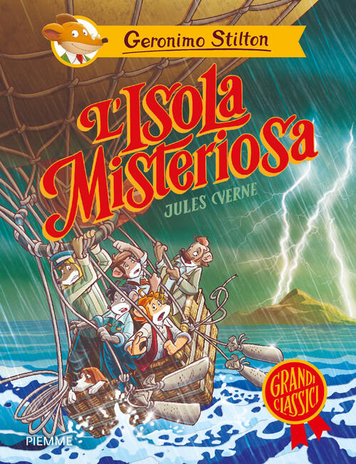 L'isola Misteriosa Di Jules Verne Geronimo Stilton Piemme 2026