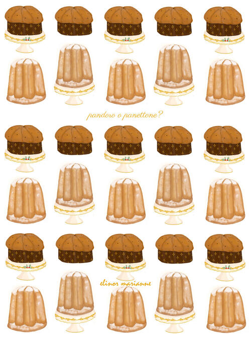Pandoro O Panettone? Quaderno Elinor Marianne Elinor Marianne 2025