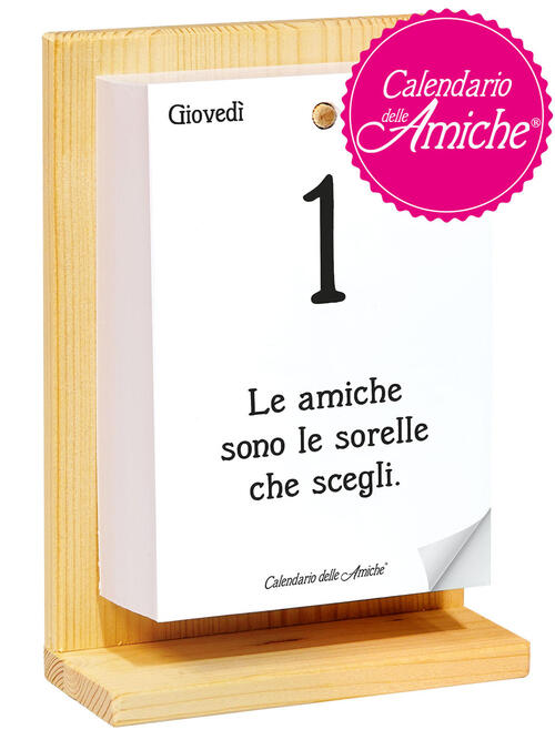 Calendario Delle Amiche 2026 Con Supporto My Life 2025