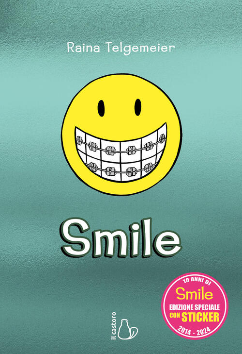 Smile. Edizione Speciale 10 Anni Con Sticker. Con Adesivi Raina Telgemeier Il