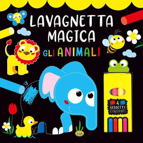 Gli Animali. Lavagnetta Magica. Con 4 Gessetti Colorati Grillo Parlante 2024