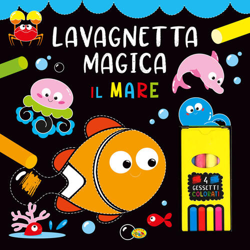 Il Mare. Lavagnetta Magica. Con 4 Gessetti Colorati Grillo Parlante 2024