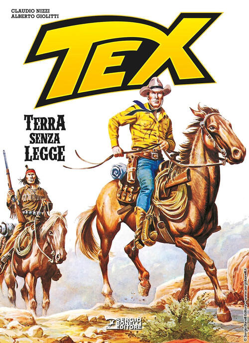 Tex. Terra Senza Legge Claudio Nizzi Sergio Bonelli Editore 2025