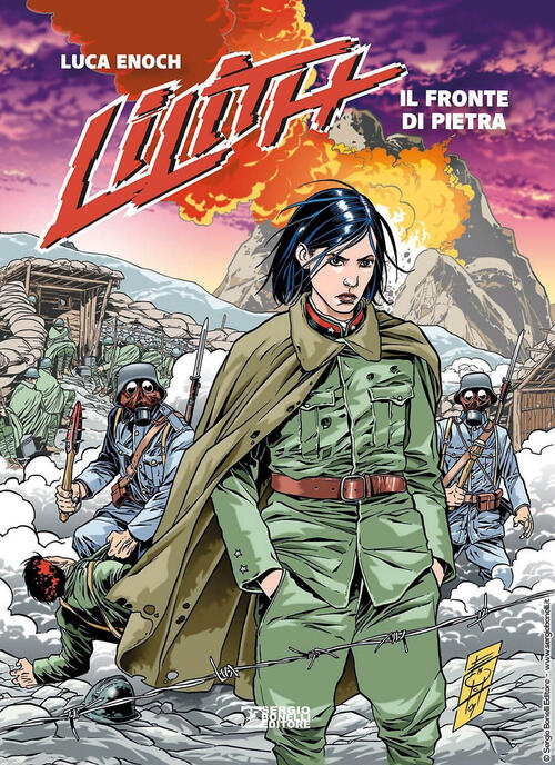 Lilith. Il Fronte Di Pietra Luca Enoch Sergio Bonelli Editore 2025