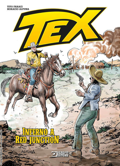 Tex. Inferno A Red Juction Tito Faraci Sergio Bonelli Editore 2025