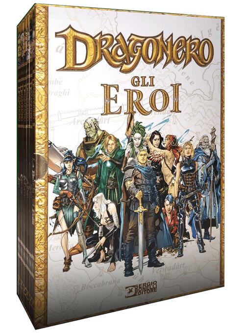 Gli Eroi Di Dragonero. Cofanetto Stefano Vietti Sergio Bonelli Editore 2026