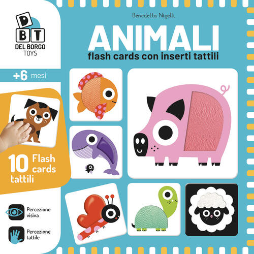 Animali. Flash Cards Con Inserti Tattili Benedetta Nigelli Db Toys 2024