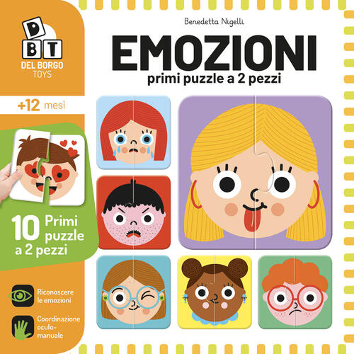 Emozioni. Primi Puzzle A 2 Pezzi Benedetta Nigelli Db Toys 2024