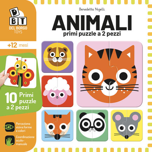 Animali. Primi Puzzle A 2 Pezzi Benedetta Nigelli Db Toys 2024