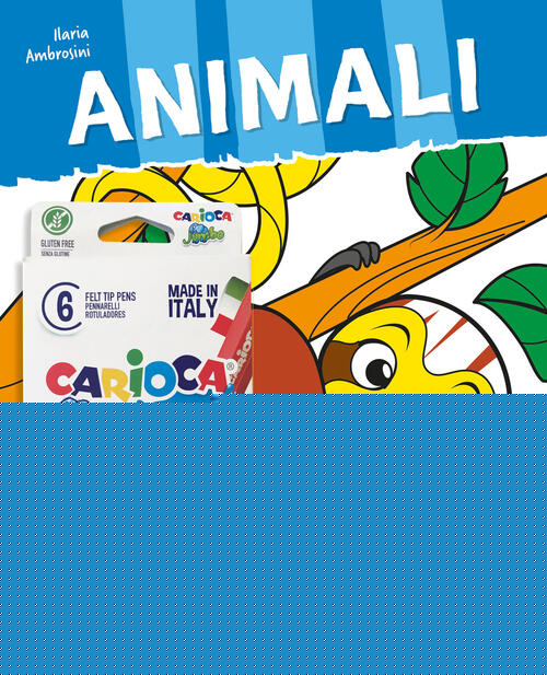 Animali. Con 6 Pennarelli Jumbo Carioca Ilaria Ambrosini Edizioni Del Borgo 20
