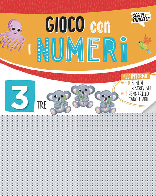 Gioco Con I Numeri. Con Pennarello Cancellabile Roberta Fanti Edizioni Del Bor
