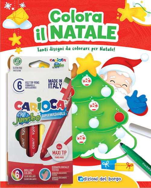 Colora Il Natale. Tanti Disegni Da Colorare Per Natale! Ediz. Illustrata Rober