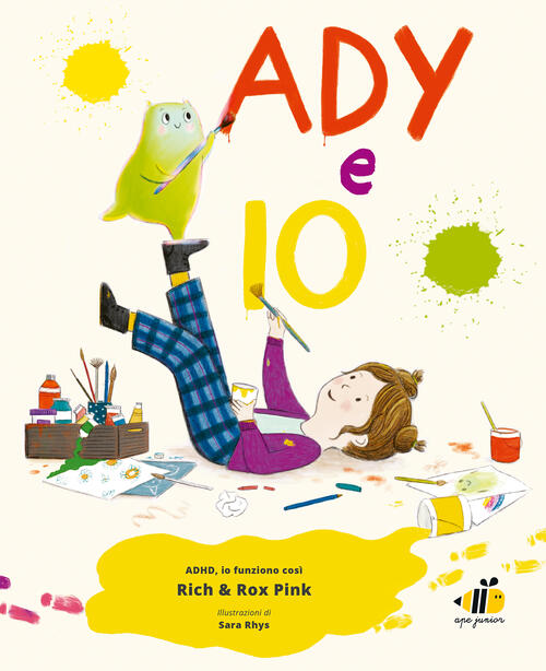 Ady E Io. Adhd Io Funziono Cosi Rich Pink Ape Junior 2025