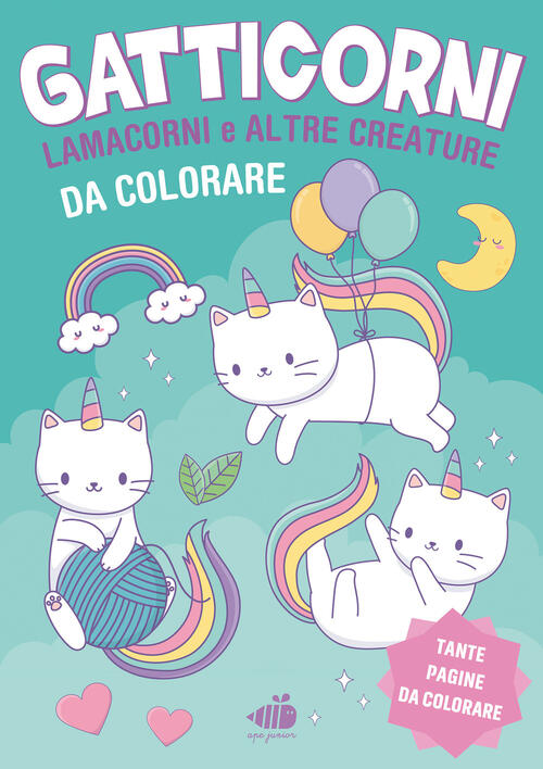Gatticorni, Lamacorni E Altre Creature Da Colorare Ape Junior 2026