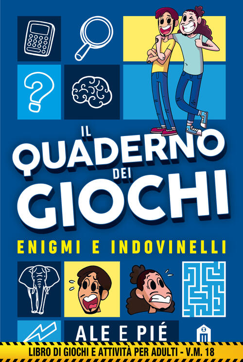 Il Quaderno Dei Giochi. Enigmi E Indovinelli. Libro Di Giochi E Attivita Per A