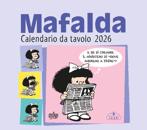 Mafalda. Calendario Da Tavolo 2026 Quino Magazzini Salani 2025