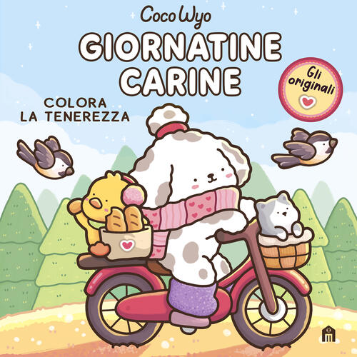 Giornatine Carine. Libro Da Colorare Per Tutte Le Eta. Gli Originali Coco Wyo