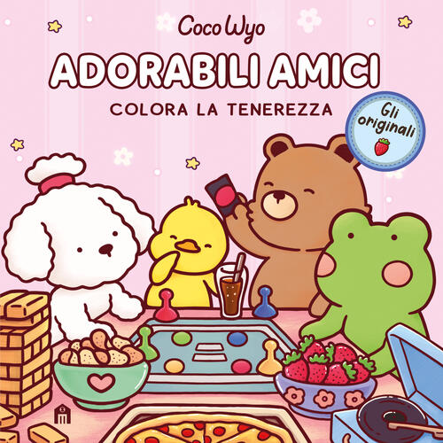Adorabili Amici. Libro Da Colorare Per Tutte Le Eta. Gli Originali Coco Wyo Co