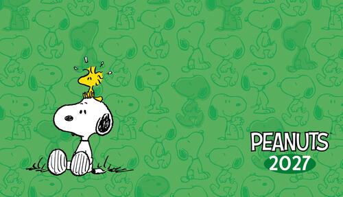 Peanuts. Agenda Orizzontale 2027 Charles M. Schulz Magazzini Salani 2026