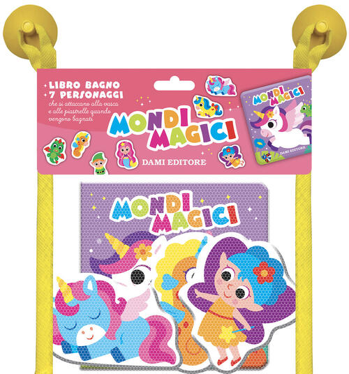 Mondi Magici. Libri Bagno. Con 7 Sagome Di Personaggi Dami Editore 2025