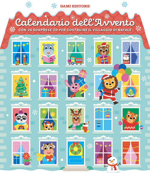 Calendario Dell'avvento. Con 24 Sorprese 3D Per Costruire Il Villaggio Di Nata