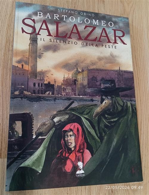 Bartolomeo Salazar. Il Silenzio Della Peste Stefano Obino Camena 2024