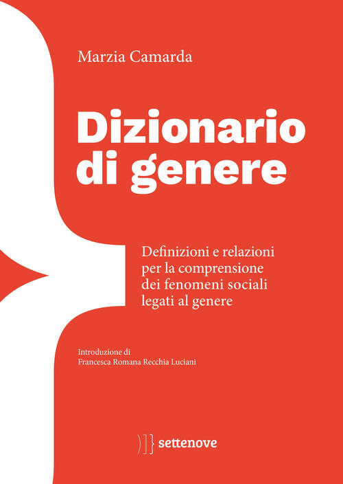 Dizionario Di Genere. Definizioni E Relazioni Per La Comprensione Dei Fenomeni