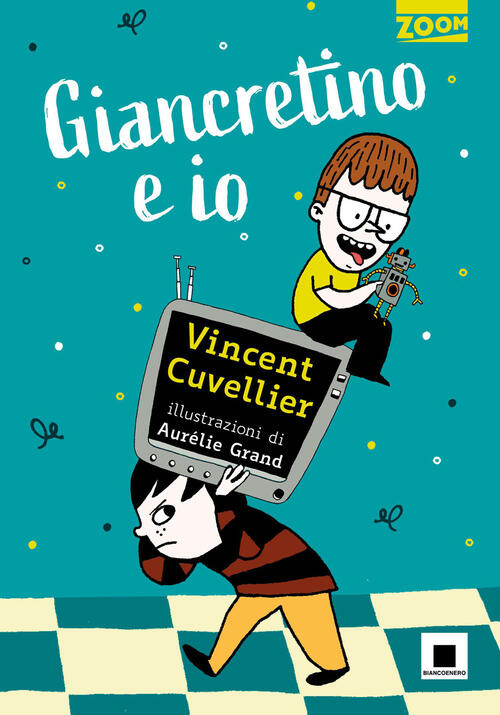 Giancretino E Io. Ediz. Ad Alta Leggibilita Vincent Cuvellier Biancoenero 2026
